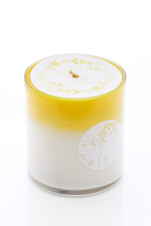 Ruby Gem Collection Glass Candle : Love