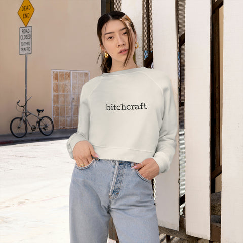 Women's Cropped Fleece Pullover