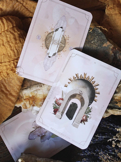 Astral Realms Crystal Oracle Deck
