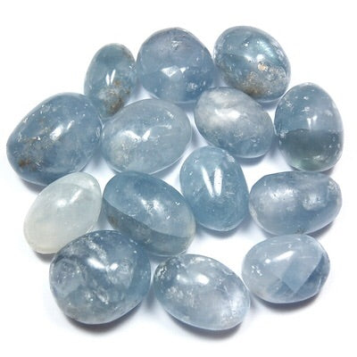Tumbled Celestite
