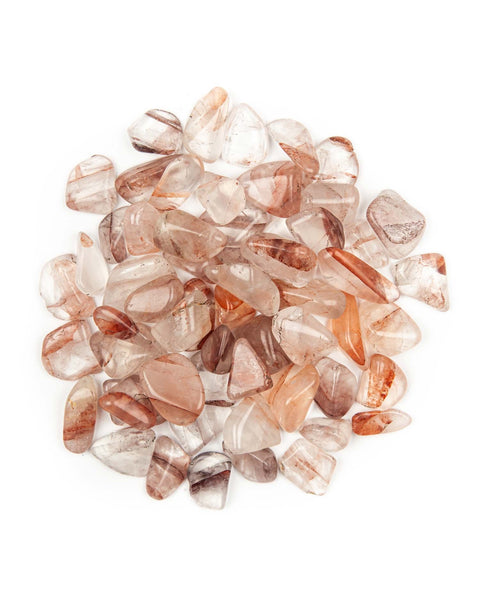 Fire quartz tumbled