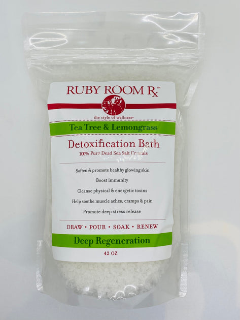 Tea Tree & Lemongrass Detox Rx Bath Salt – Ruby Room Shop