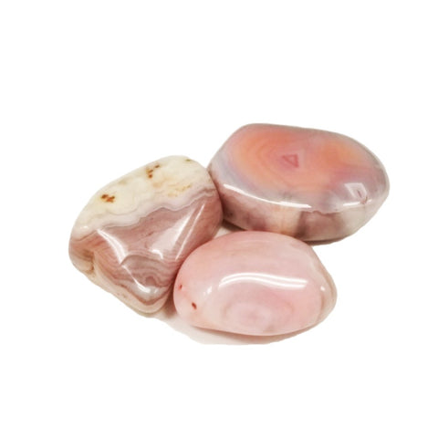 Pink Agate tumbled (Botswana)